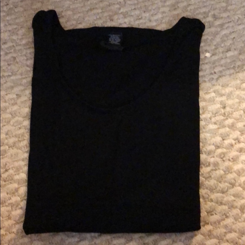 Black casual shirt
